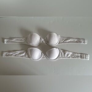 Delta Lightly Padded Bra Training Bra T Shirt Strapless Bras Lot of 2 Size 324A